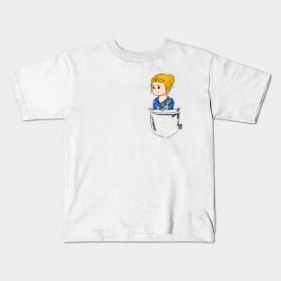 Chasing Villanelle Pocket Tee #3 Kids T-Shirt